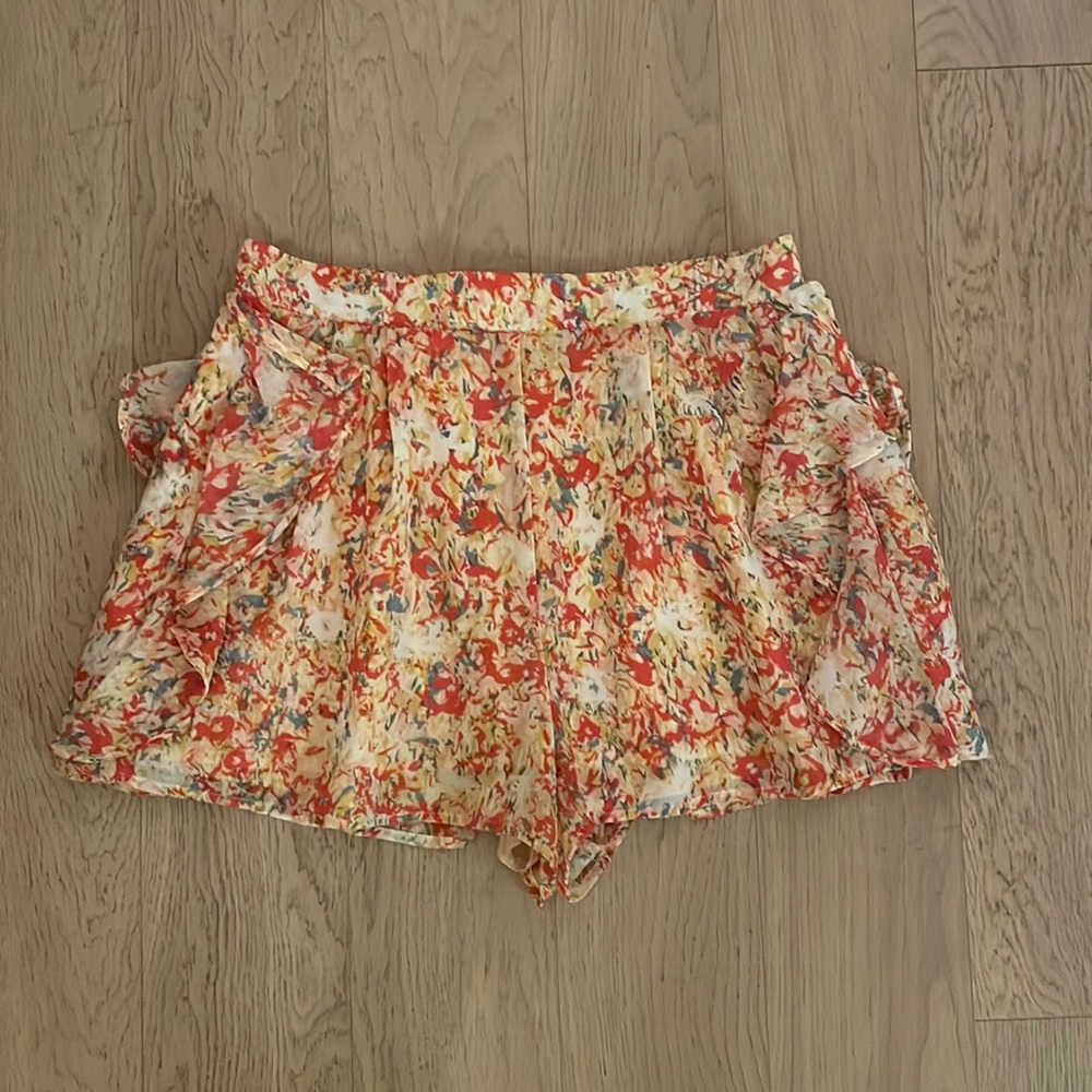 Bcbgeneration flowy floral shorts